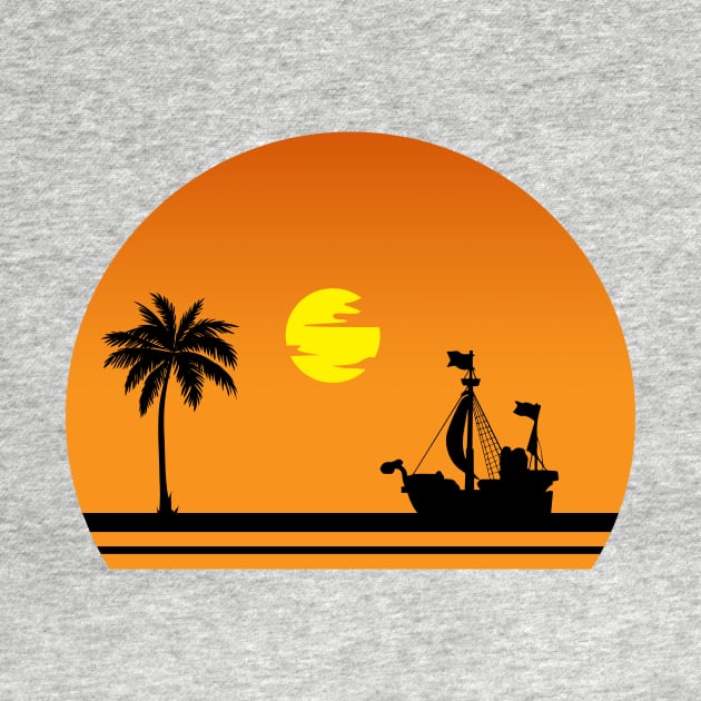 Going Merry (Sunset version) by PuakeClothing